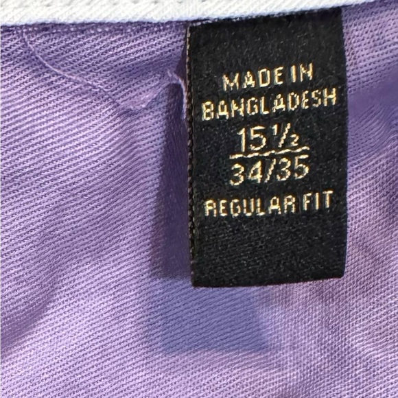 Donald trump collection Purple White Men's Shirt 34/35 - Picture 5 of 5